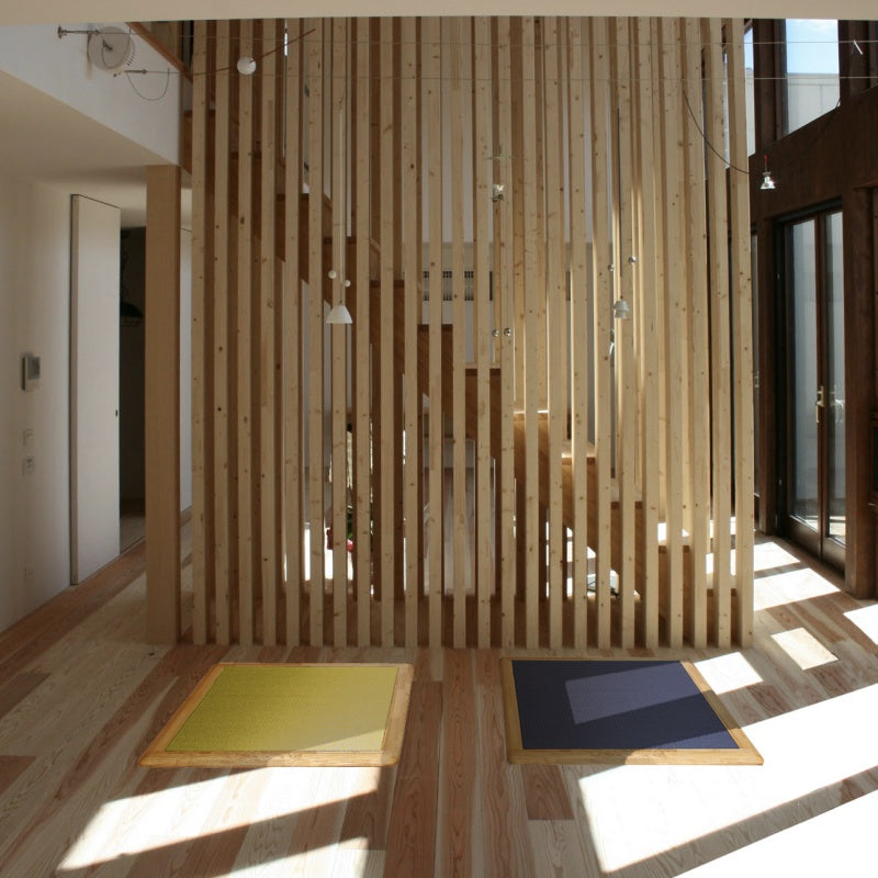 見積依頼▼ 畳 一人サイズ 座禅畳 [井草畳・和紙畳 カラー15色]　木枠[タモ、紀州ひのき カラー5色]