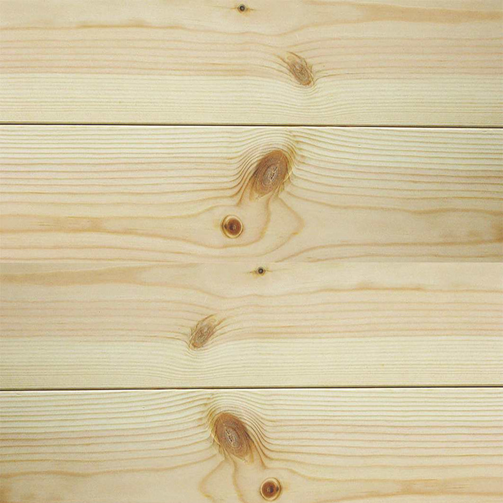 【見積依頼】 無垢フローリング 《レッドパイン材 グレード：節あり（埋木処理あり）》 無塗装 1ケース